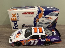 Action 2005 Jason Leffler #11 Chevrolet 1:24 Autographed FedEx Express NASCAR picture
