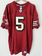Vintage Reebok Authentic San Francisco 49ers Jeff Garcia home Jersey Size 52 picture