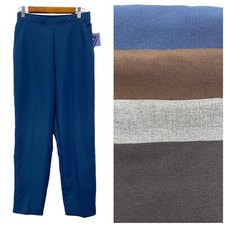 NEW Laura Scott Comfort-Waist Flat Front Woven Dress Pants Women Classic picture