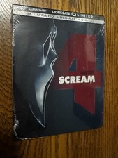 Scream 4 Steelbook (4K UHD + Blu-ray + Digital) New & Sealed Limited Edition picture