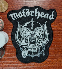 Motorhead Patch English Heavy Metal Rock Band Music Embroidered Iron On 3.5x3