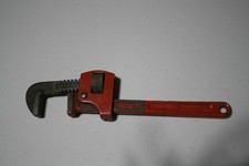 Vintage Heavy Duty Pipe Wrench 10”  Drop Forged Plumbing Tool - Good Used Cond picture