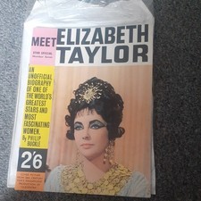 Vintage 1963 Meet Elizabeth Taylor Star Special No. 7 Magazine - Cleopatra Cover picture