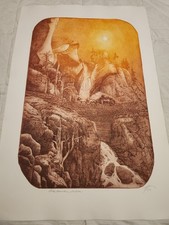 Roy Purcell Rocky Mountain Freighter Limited Edition Print Art Signed Numbered picture