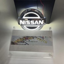for Nissan 5D LED Emblem 117x100mm 3 colours Car Exterior Parts 4.61 ×3.94 in picture
