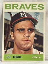 1964 Topps Joe Torre #70 Milwaukee Braves HOF EX picture