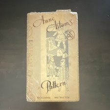 1940’s Anne Adams Vintage Doll Clothes Sewing Pattern #4611 picture