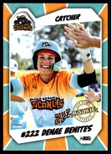 2026 Denae Benites Choice Rookie Card Savannah Bananas Loco Beach Coconuts picture