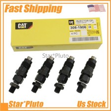 4PCS Fuel Injector for CAT 3024C C2.2 216B 226B2 226B3 232B2 232D 232D3 308-1906 picture
