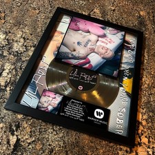 Lil Peep ( Come Over When You're Sober ) Platinum Music Award Vinyl LP Record CD picture