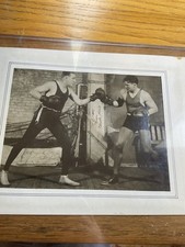 Jack Dempsey Signed Photo Earliest Show Autograph Boxing Champion 9x12 picture