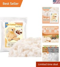 200g/0.44lb Cotton Filling, 7oz-4.4 lb Natural Cotton Stuffing for Stuffed Cr... picture