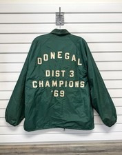 Vintage 1969 Bruce Sutter Donegal High School Championship Jacket HOF Estate~COA picture