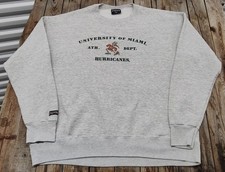 Vintage 90's NCAA University of Miami Hurricanes Athletics Department picture