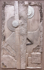 vintage HARRIS G STRONG POST MODERN WALL SCULPTURE ABSTRACT entitled ENERGY picture