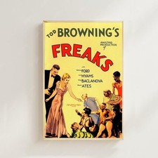 Freaks 1932 Vintage Cult Horror Movie Poster picture