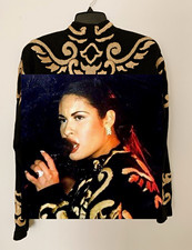 Selena Quintanilla / Black and Gold Top as worn by Selena READ DESCRIPTION  picture
