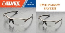 Elvex RX350C Sonoma Clear Anti-Fog Bifocal,  Choose: 1, 1.5 ,2, 2.5, 3  (2 PAIR) picture