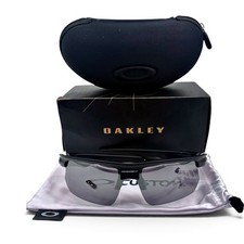 Oakley Sunglasses Bisphaera Steel Wrap Frames w/ Prizm Black Lenses BRAND NEW picture