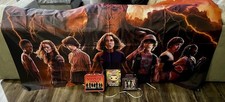 NETFLIX STRANGER THINGS 4 PC BUNDLE Includes Banner/Book/Lunch Box & Figures picture