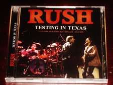 Rush: Testing In Texas - The 1996 Houston Broadcast 2 CD Set 2023 Gossip UK NEW picture