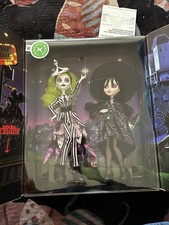 Mattel Creations Beetlejuice & Lydia Deetz Monster High Skullector Doll picture