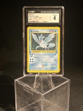 1999 Pokémon Articuno 2/62 Fossil Holo CGC 4 picture