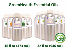 Bulk Essential Oil 16-32 fl oz Aluminum Bottle, All Natural Uncut, 50+ Oils picture