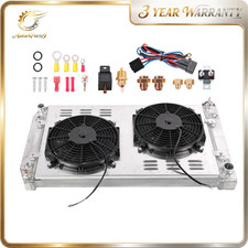 3 Row Radiator Fan Shroud Kit For 1988-99 Chevy GMC C1500 C2500 C3500 V8 picture