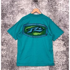 Vintage Rusty Shirt Large Mens 90s Surf Single Stitch Graphic picture