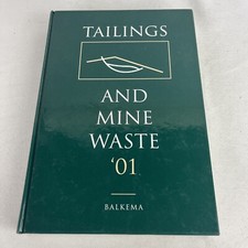 Tailings and Mine Waste '01 - Hardcover - 2001 picture