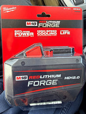 Milwaukee M18 REDLITHIUM FORGE HD12.0 12.0Ah 18V Li-Ion Battery Black picture