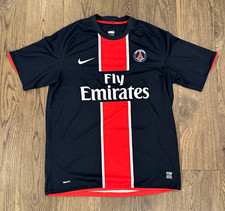 Nike Paris Saint-Germain PSG Officially Licensed Soccer Jersey Navy/Red/White L picture