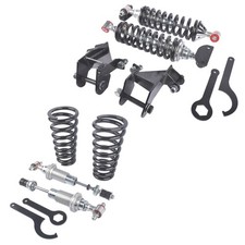 Bolt-On Complete Coilover Kit Silver Fits for Olds Cutlass Pontiac GTO 1968-1972 picture