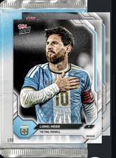 Lionel Messi - 2026 Argentina Topps NOW® (2 CARDS) - Final Farewell Pack Presale picture