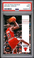 BEAUTIFUL 🔥 PSA 9 1993 Michael Jordan 45 Skybox Premium MINT picture