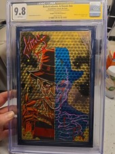 AUTOGRAPHED/SKETCHED CGC 9.8 Kickstradomis Prizmaniac Freddy Krueger 1/1 picture