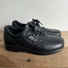 SAS Time Out Shoes Men's 9.5 Black Leather Comfort Tie Walking Sneaker 26645688 picture