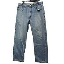Levi's mens light blue denim jeans picture