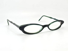 Coda Eyewear Latte Col. V1 Green Petite Cat Eye Eyeglasses Frame Italy 47-18-134 picture