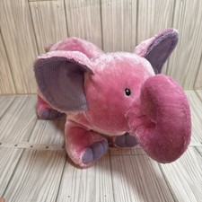 Baby Gund Chubbles Elephant 5832 Pink Purple Plush Soft Toy Stuffed RARE HTF V picture