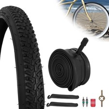 1 Pack 24x1.75 Bike Tire Foldable 24 Inch Tube(47-507) and 24x1.75/2.125 Bike... picture