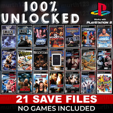 SmackDown Here Comes The Pain HCTP PS2 MEMORY CARD SAVES WWE WWF Wrestling picture