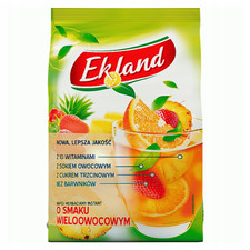 Ekland Tea Instant Drink: MULTI FRUIT Flavor -HOT or COLD  300g  picture