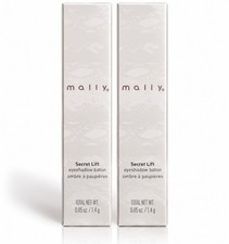 MALLY 2-Pack Secret Lift Eyeshadow Baton Matte Café & Princess 0.05 oz NIB picture