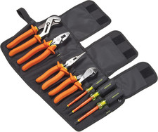 Greenlee 0159-01-INS Plier and Screwdriver Kit, 7-Piece, 13.3 X 7.2 X 3.9