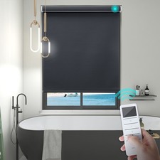 Changshade CUSTOM 100% Blackout Electric Roller Shade Motorized Window Blinds picture