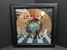 Beatles Abbey Road 3-D Gold Record Limited Edition Shadowbox picture