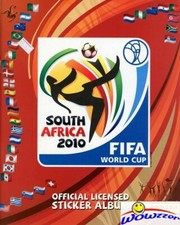 2010 Panini World Cup FIFA South Africa HUGE 72 Page Collectors Sticker Album  picture