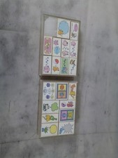 Vintage Japanese Pokémon Rubber Stamp Sets, Lot of 2 picture
